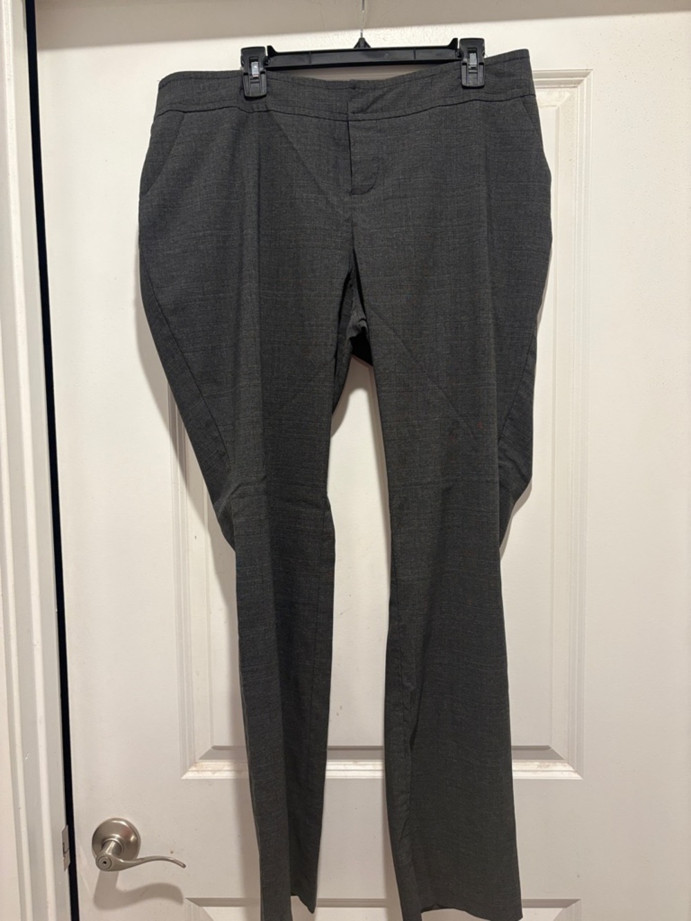 torrid Charcoal Gray Slim Dress Trousers
